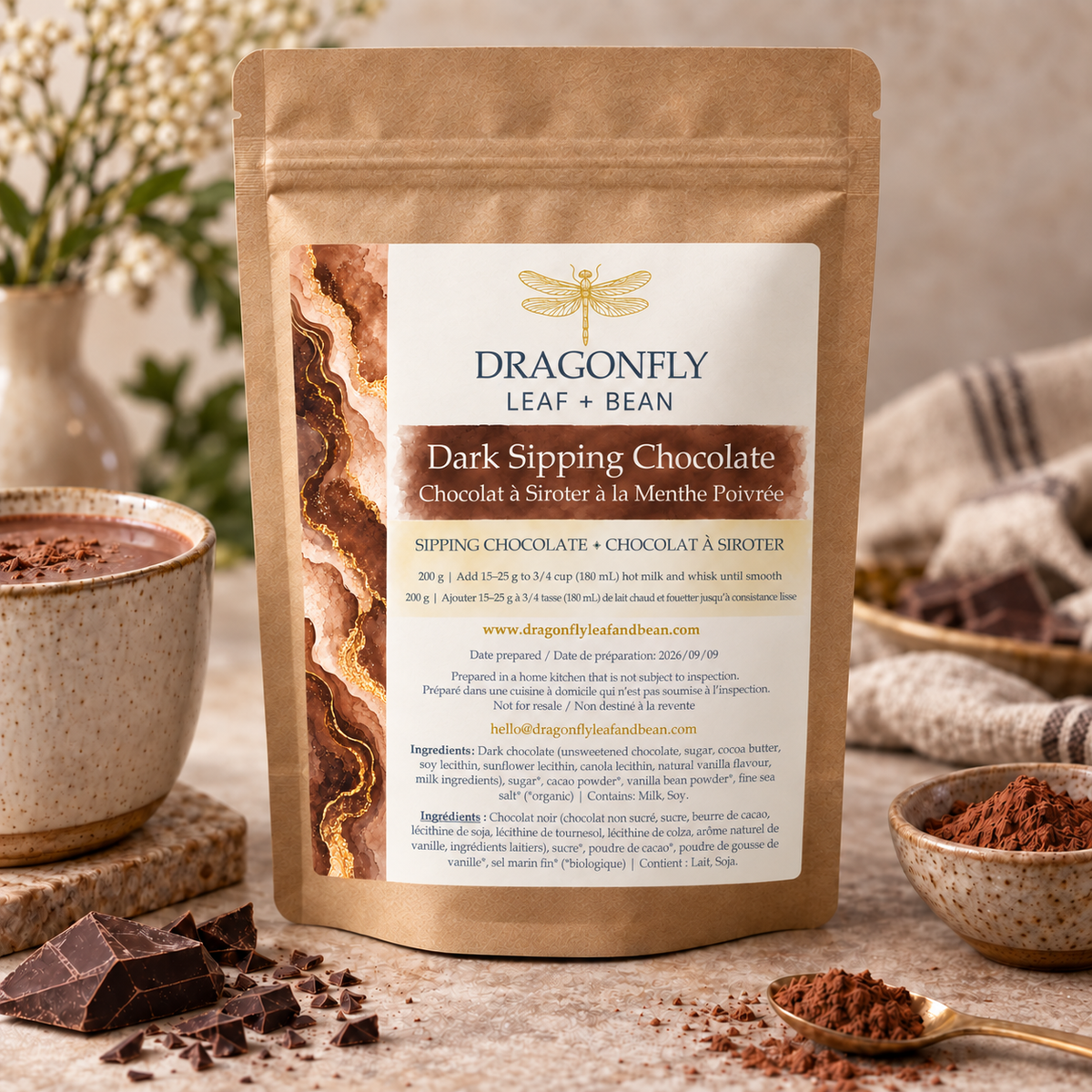 Dark Sipping Chocolate (200 g)