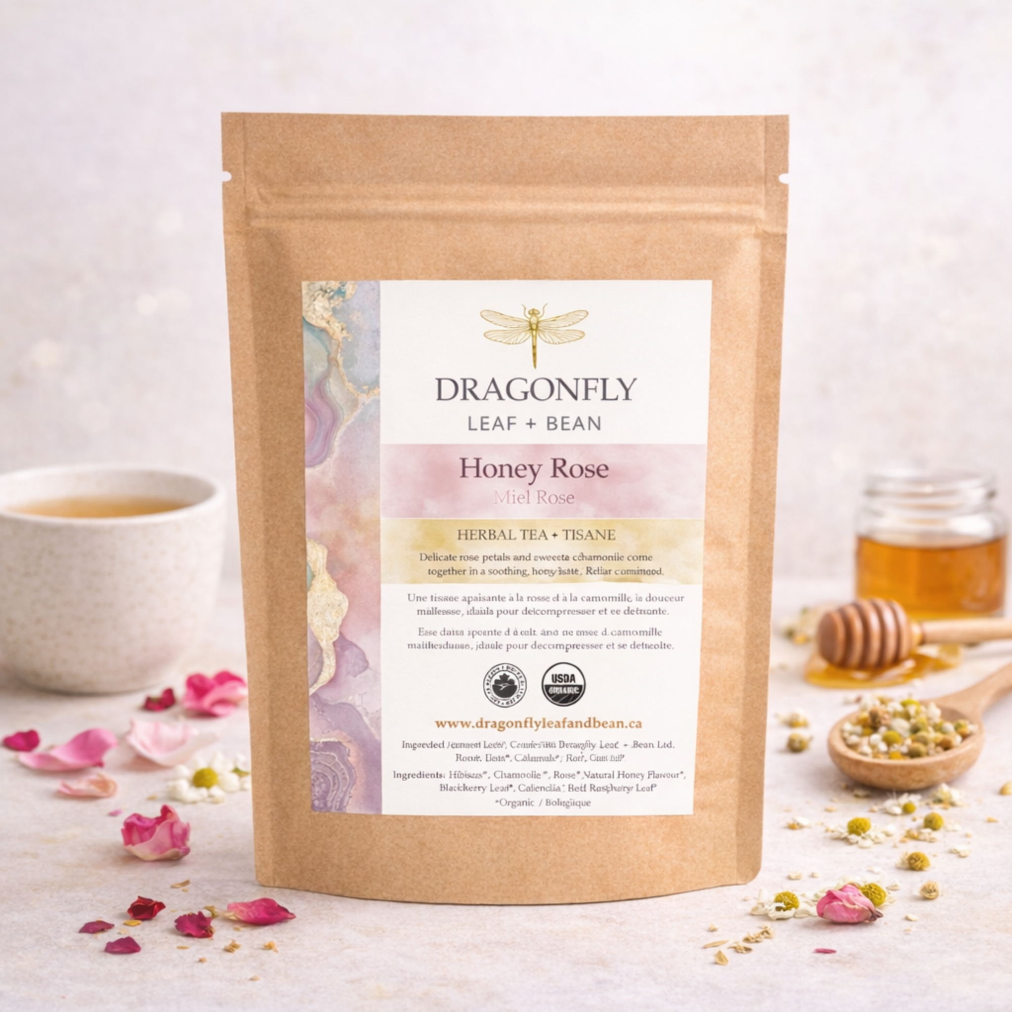 Honey Rose Herbal Tea