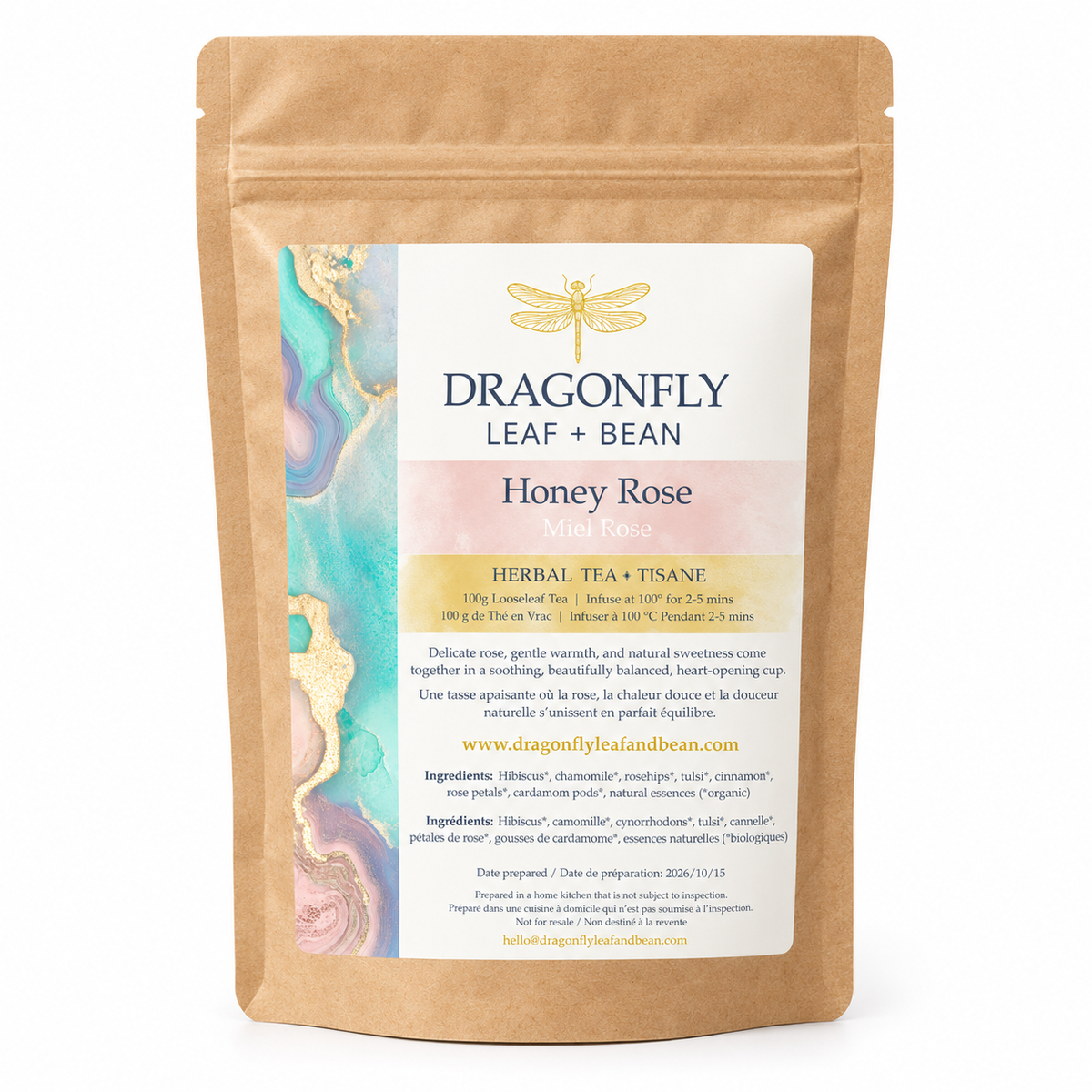 Honey Rose Herbal Tea