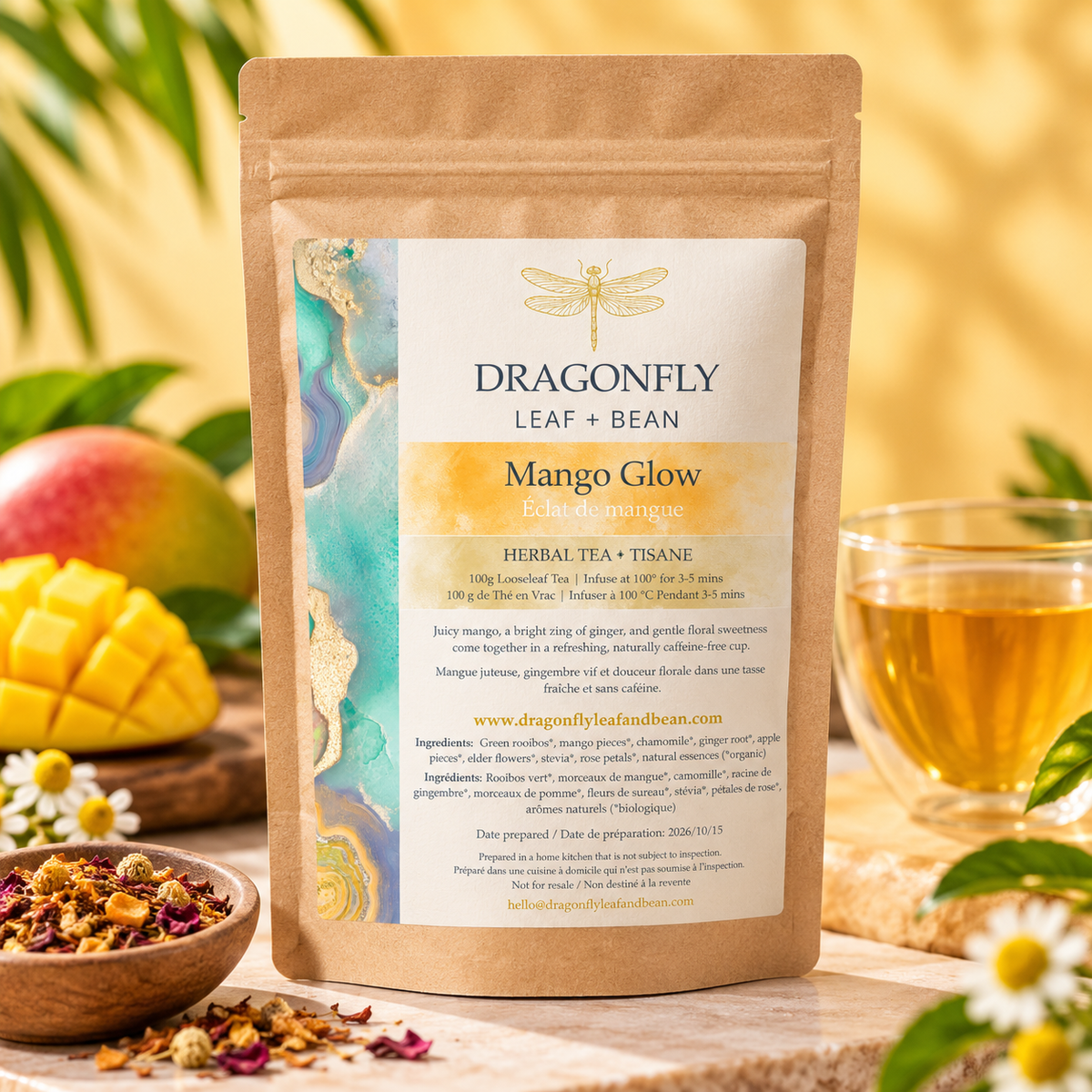 Mango Glow Herbal Tea