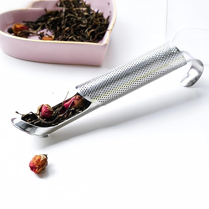 Stainless Steel Loose Leaf Tea Infuser with Hook