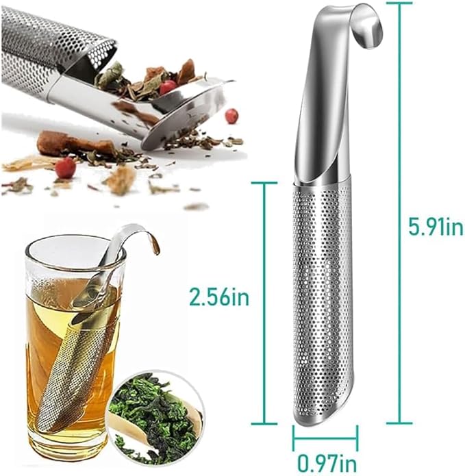 Stainless Steel Loose Leaf Tea Infuser with Hook