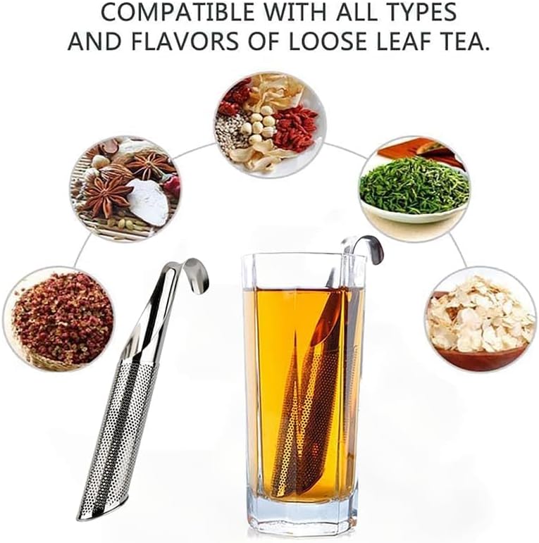 Stainless Steel Loose Leaf Tea Infuser with Hook