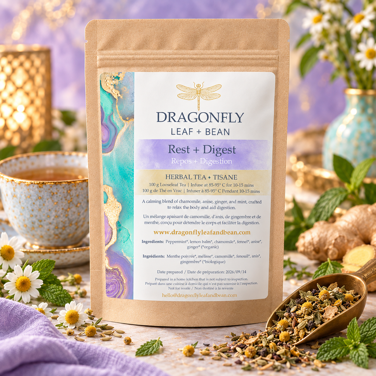 Rest + Digest Herbal Tea