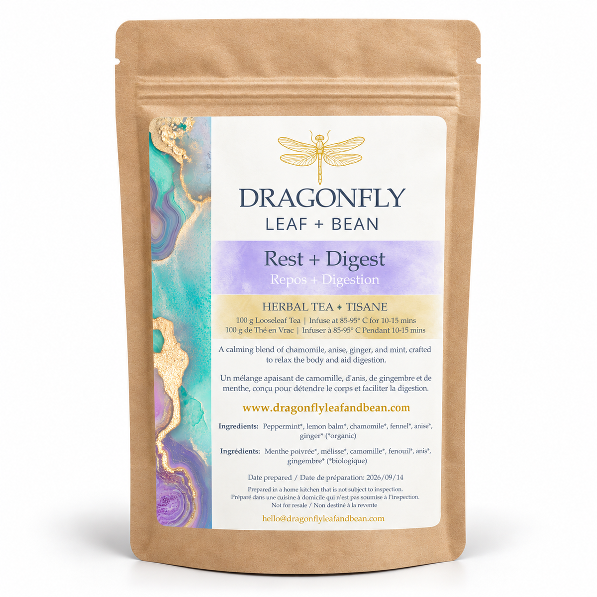 Rest + Digest Herbal Tea