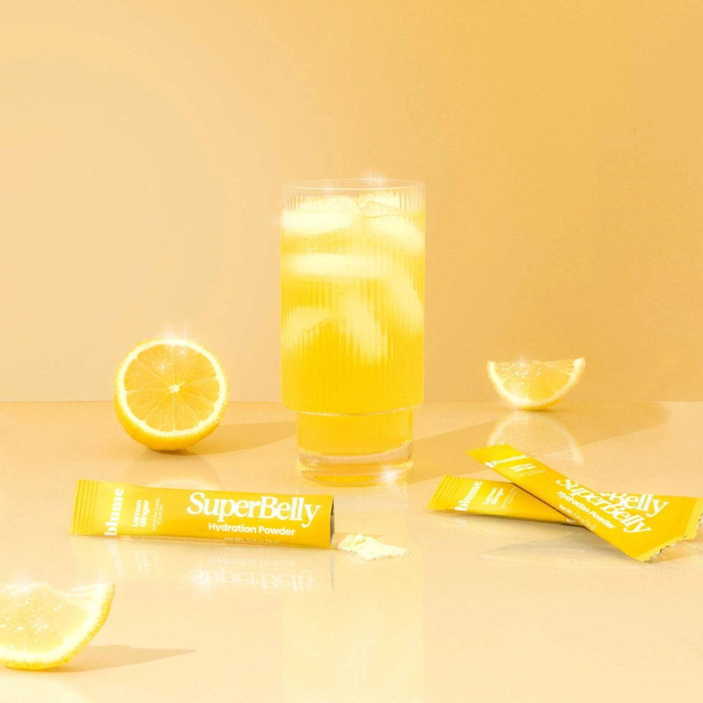 Blume SuperBelly Lemon Ginger Gut Support Hydration Powder