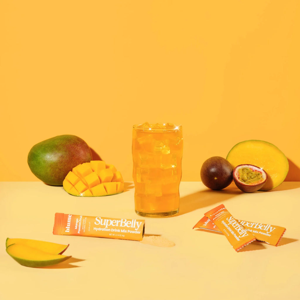Blume SuperBelly Mango Passionfruit Gut Support Hydration Powder