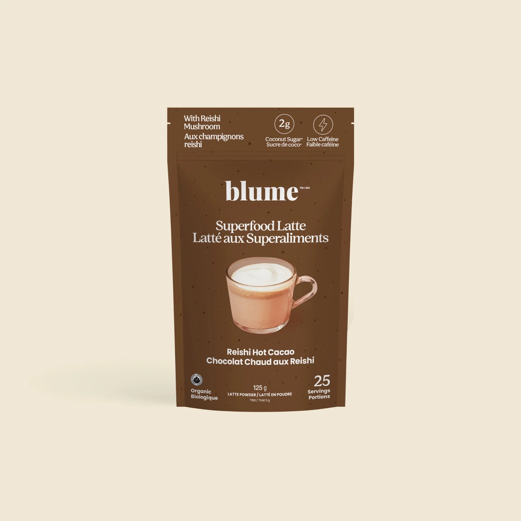 Blume Reishi Hot Cacao Superfood Latte Blend