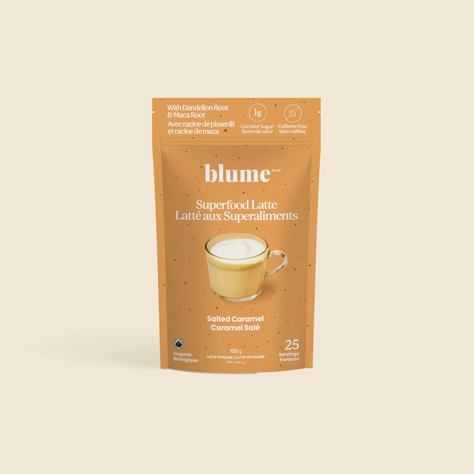 Blume Salted Caramel Superfood Latte Blend
