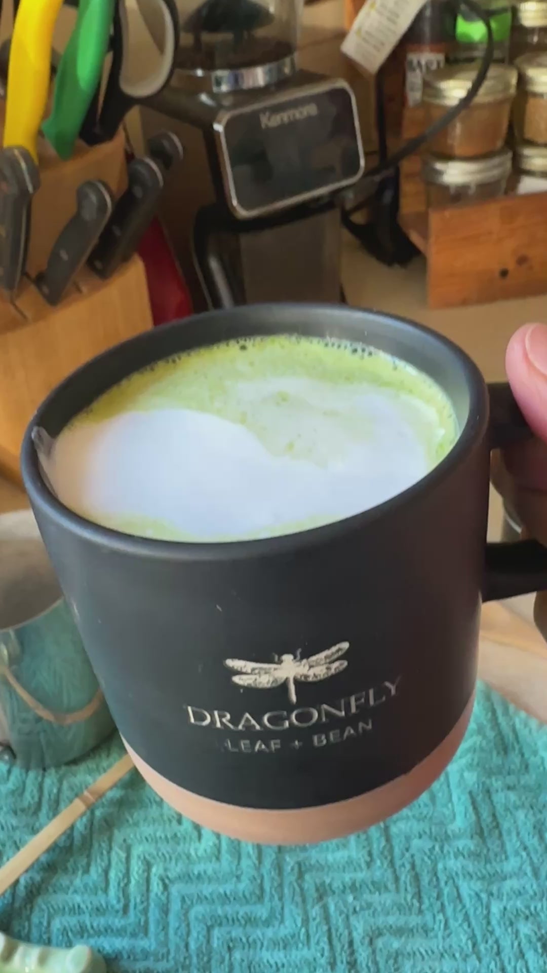 Dragonfly Rustic Mug